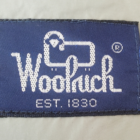 Woolrich Nylon Pull On Rain Windbreaker Pants Mens L 4123 Gray Water Repellent - Picture 9 of 11